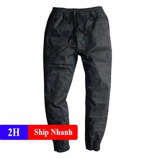 Quần jogger kaki rằn ri phong cách lính đặc nhiệm