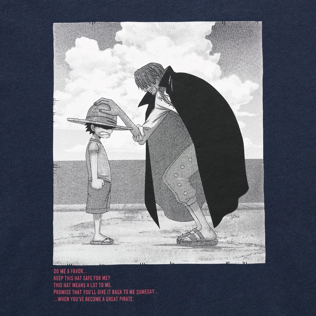 Áo Thun UNIQLO UT One Piece Film Red x Shanks & Luffy - UNIQLO Nhật - 453661