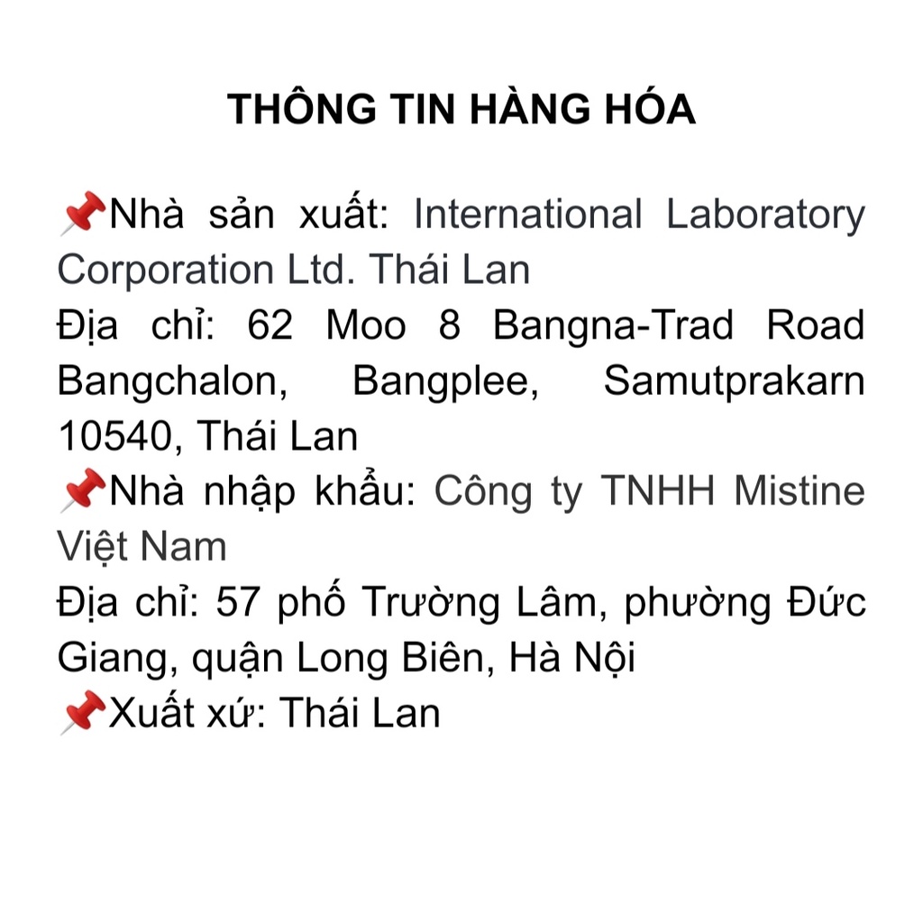 Nước hoa TOP COUNTRY MISTINE 14ml & 50ml Thái Lan gựa nâu perfume dạng xịt nam tính sang trọng gợi cảm khử mùi thơm mini