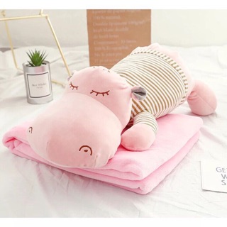 🆘RẺ VÔ ĐỊCH🆘Set thú bông + mền cực cute