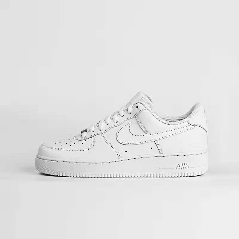 nike air force 1 all white real
