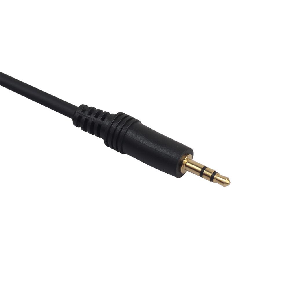 Dây cáp micro âm thanh 3m/9.84ft chuyển đổi từ giắc 3.5mm sang 3 Pin XLR tiện dụng