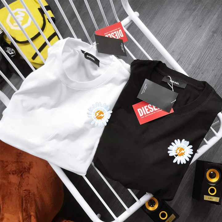 áo phông tay ngắn màu đen Nam Nữ - thun lạnh thể thao | BigBuy360 - bigbuy360.vn