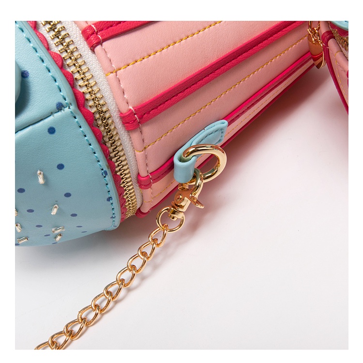 🌸Hàng Order🌸 Túi Xách Muzi&kai Chính Hãng Da Chần Hình Cốc Và Bánh Quai Da Phối Xích Sang Chảnh Nữ Tính 🌸 Quảng Châu