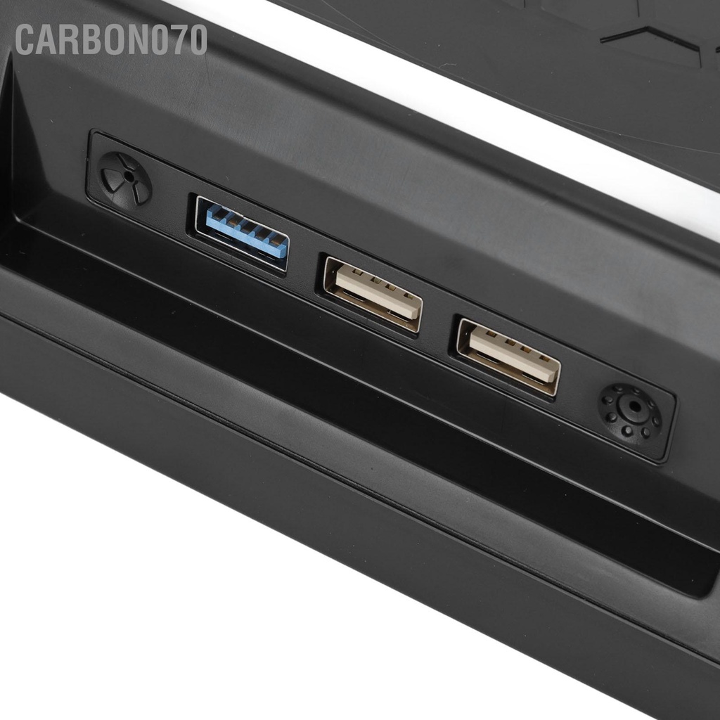 Quạt Làm Mát 2.4A 5V 3 Tốc Độ Gió Với Thanh Đèn Cho Xbox X Đen