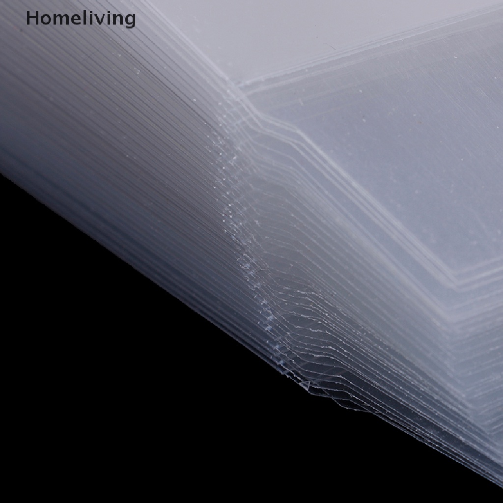 Bộ 50 Túi Nhựa pvc Trong Suốt Hình Vuông Đựng Kẹo Sô Cô La Tiện Dụng