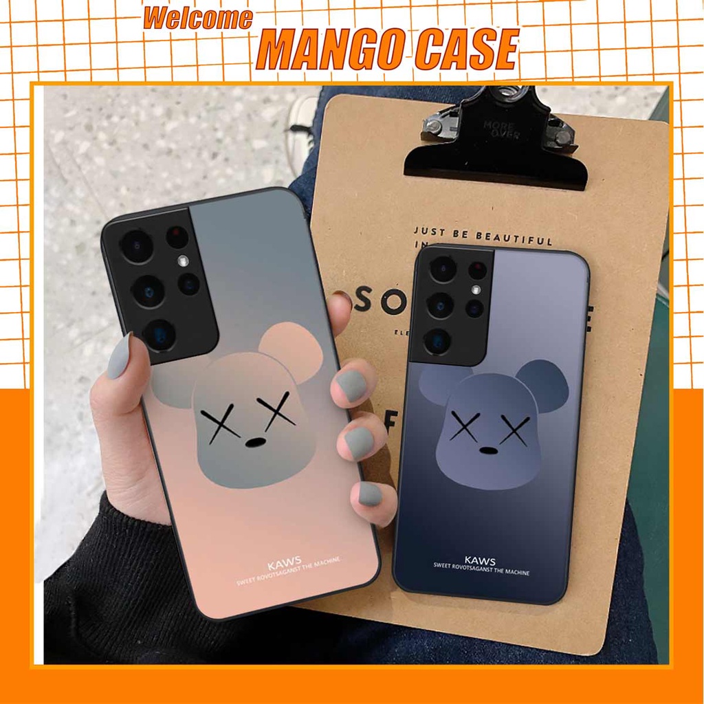 Ốp lưng điện thoại Samsung S21 Ultra drew, kaws, bape cao cấp, vỏ ốp rẻ đẹp