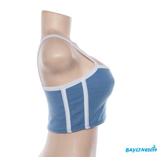 Áo croptop sát nách phong cách sành điệu cho nữ