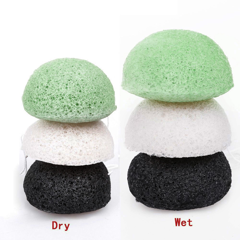 Bộ Mút Trang Điểm Konjac 6 Màu Tự Nhiên