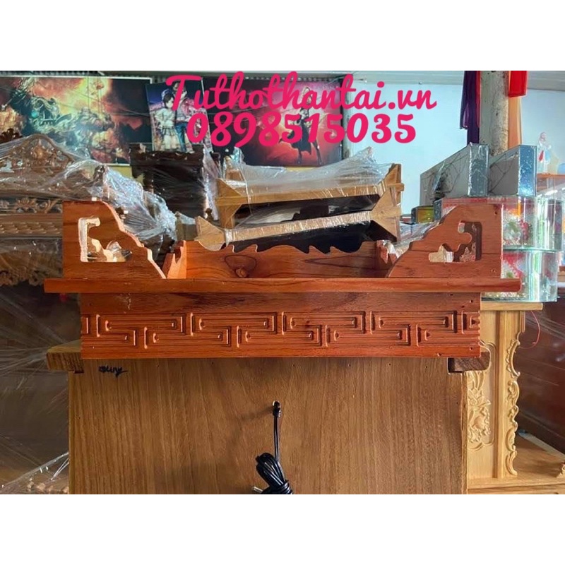 Bàn thờ treo tường ô gạch 40cm - TUTHOTHANTAI.VN