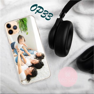 Ốp lưng IPHONE in ảnh Gia Đình ghép ảnh thiết kế theo yêu cầu mã OP33 - Đậu Case