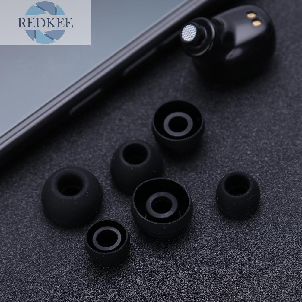 6 Nút Silicone Thay Thế Cho Tai Nghe Kz Lz A4 Dz9