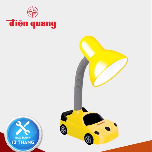 Đèn bàn chống cận Điện Quang hình ô tô cho bé trai