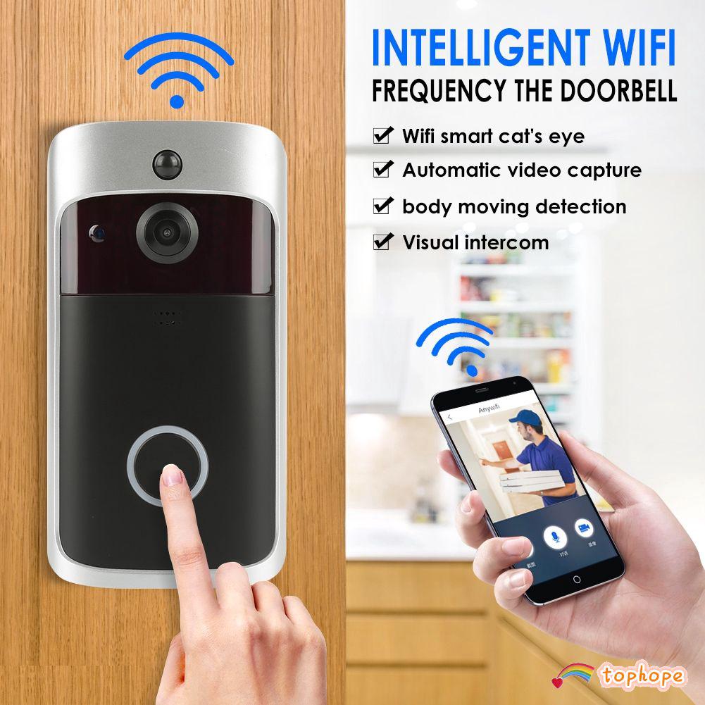 Chuông cửa thông minh tích hợp camera điều khiển từ xa