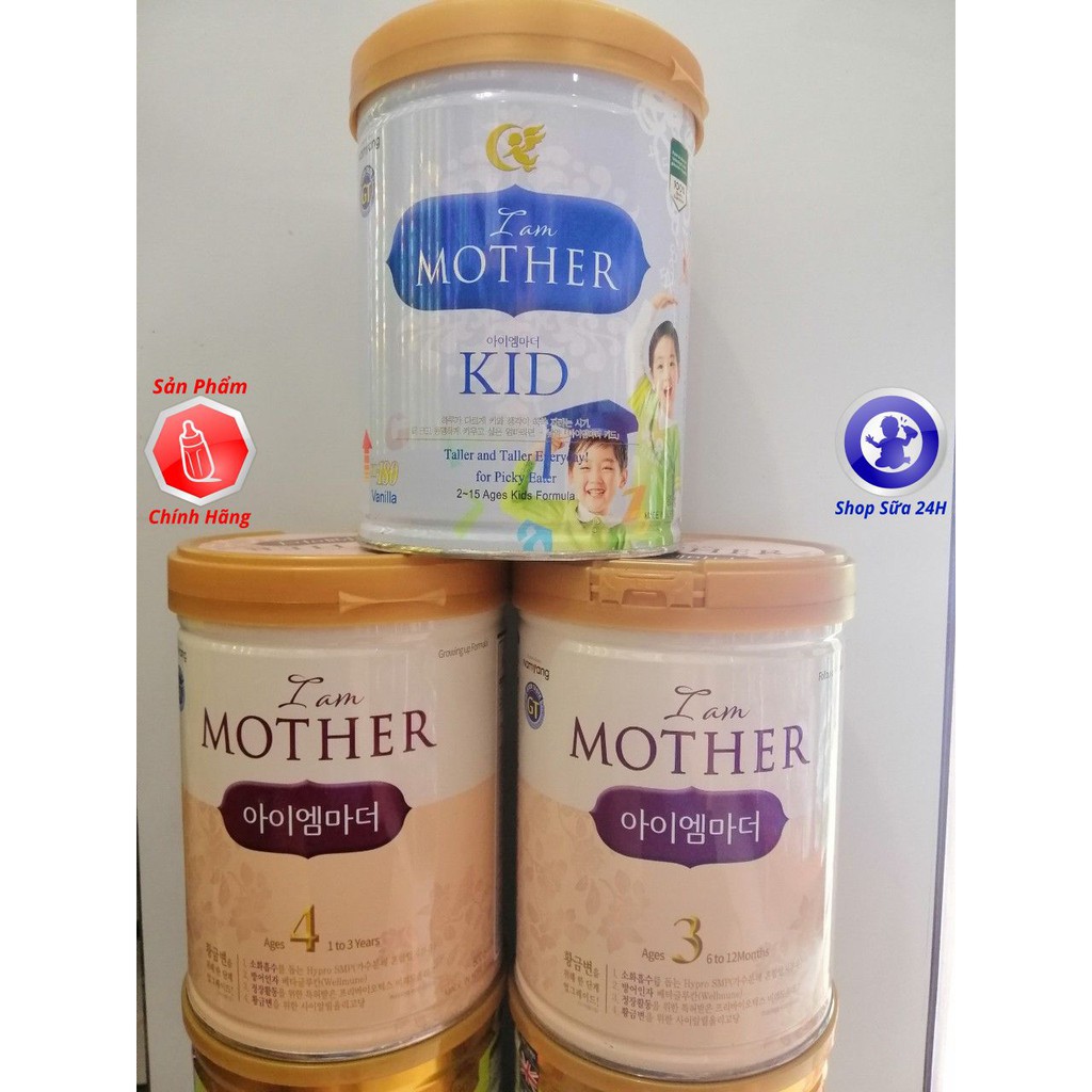 [DATE 6/2023] Sữa I AM MOTHER KID (2-15 tuổi) 800g nhập khẩu nguyên lon Hàn Quốc