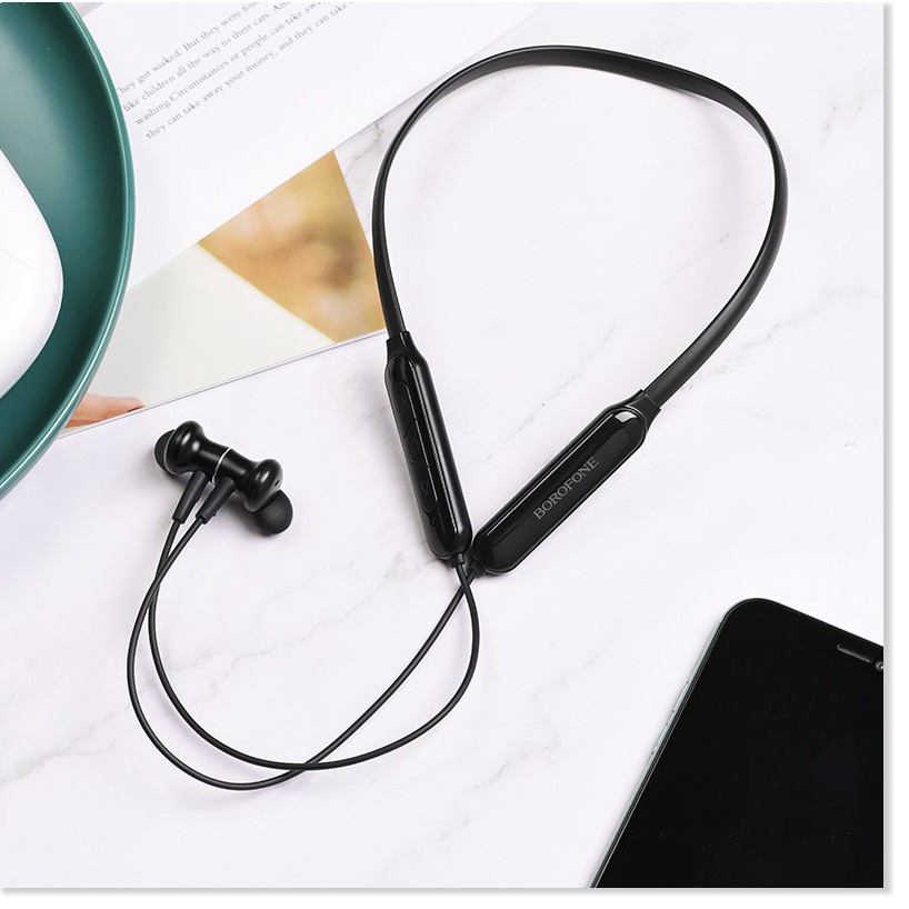 [HÀNG CHÍNH HÃNG]Tai Nghe Bluetooth BOROFONE BE29 Kiểu Dáng Thể Thao V5.0 Tai Nghe Bluetooth Quàng Cổ ,Nghe Nhạc Và Đàm