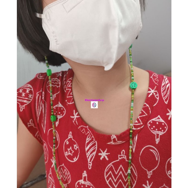 Dây đeo khẩu trang kính mắt cho bé chống rớt thất lạc