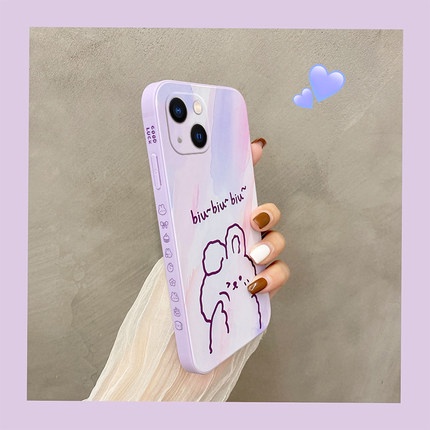 Ốp điện thoại silicon mềm, hình hoạt hình phong màu nước cho các dòng điện thoại IPHONE 11/Pro/Pro max/12/Pro/Pro max/13