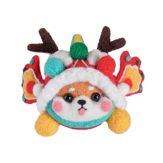 Móc khóa len handmade gắn cho túi