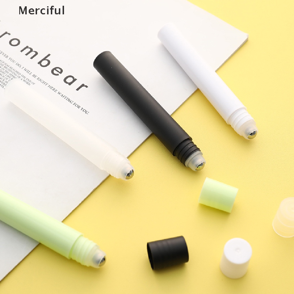 Chai rỗng đựng dầu/nước hoa dạng lăn dung tích 10ml làm từ thép không gỉ