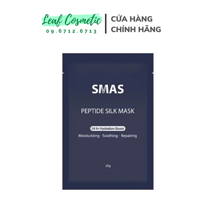 [ HÀNG CÔNG TY ] Mặt Nạ Dưỡng Và Phục Hồi Da SMAS Peptide Silk Mask Nhật