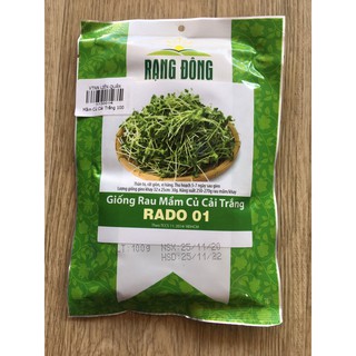 Rau Mầm Củ Cải Trắng 100 gr