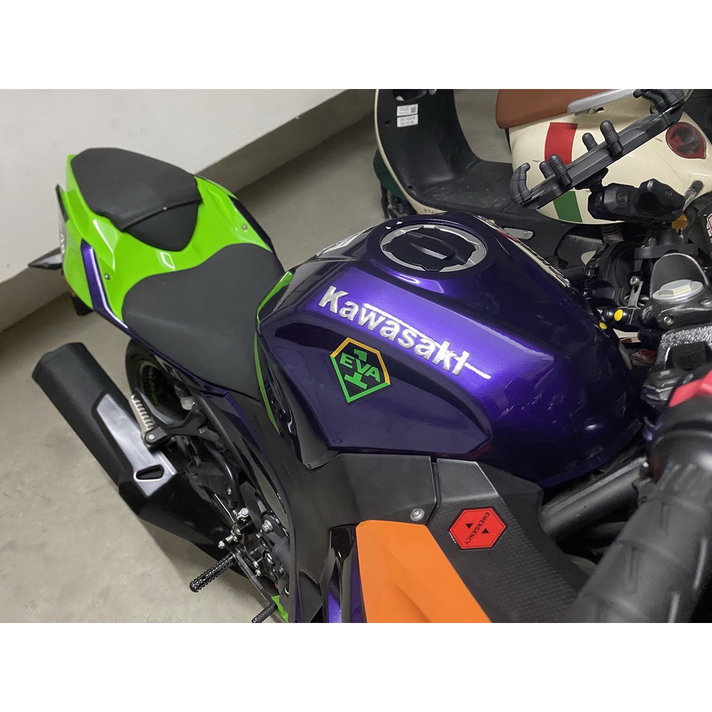 Decal hiệu ứng 3D dán xe mô tô Kawasaki Ninja