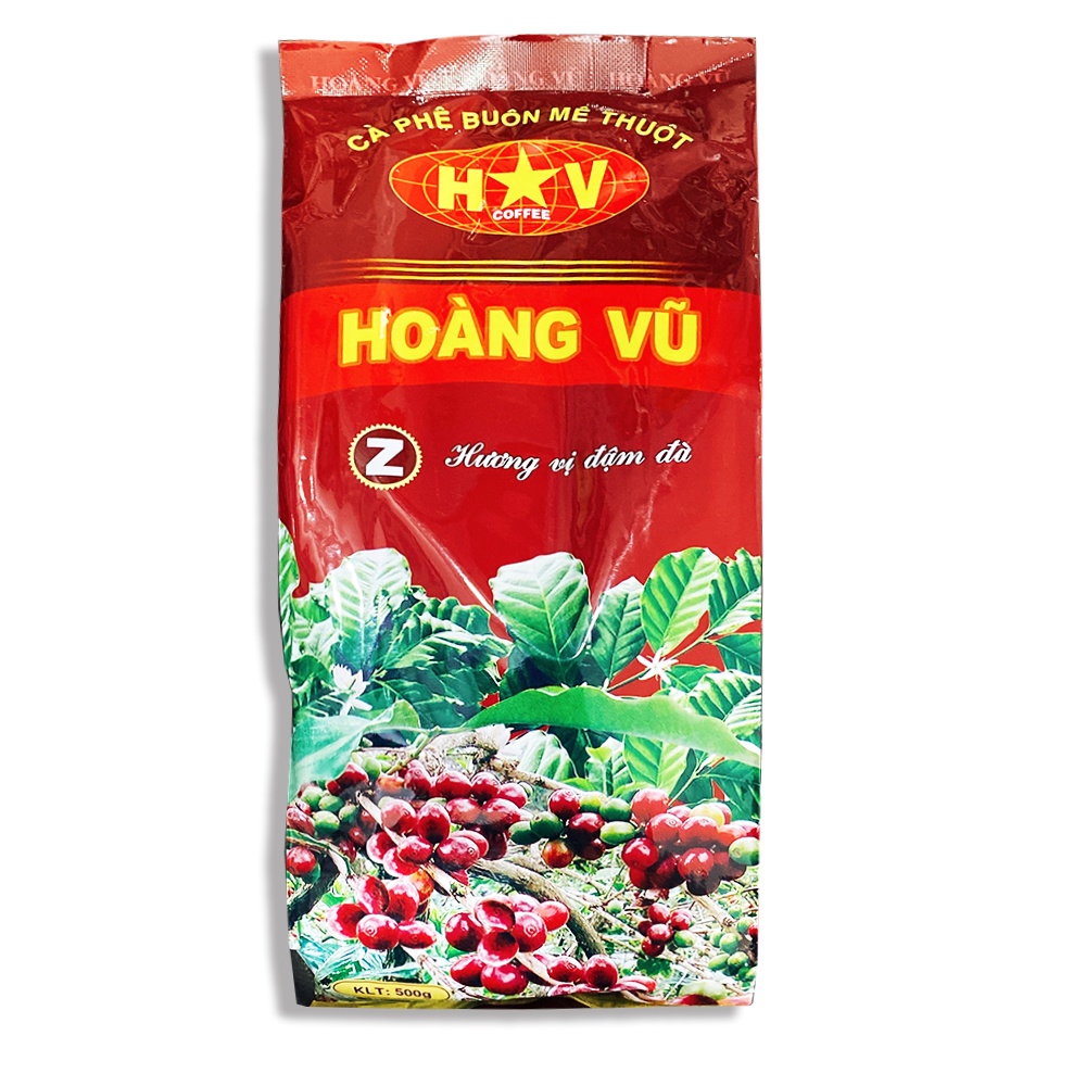 Combo 2 Bịch x 500gr Cà phê pha phin truyền thống thơm ngon Công ty Hoàng Vũ Z
