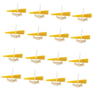 100 Sets Flooring Level Tile Leveling Spacer Construction Wedges Strap Clips