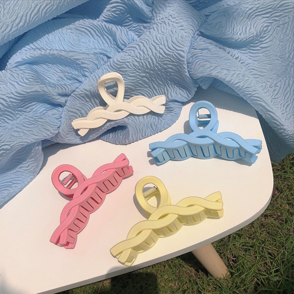 Kẹp tóc nhựa acrylic màu sắc xinh xắn dành cho nữ