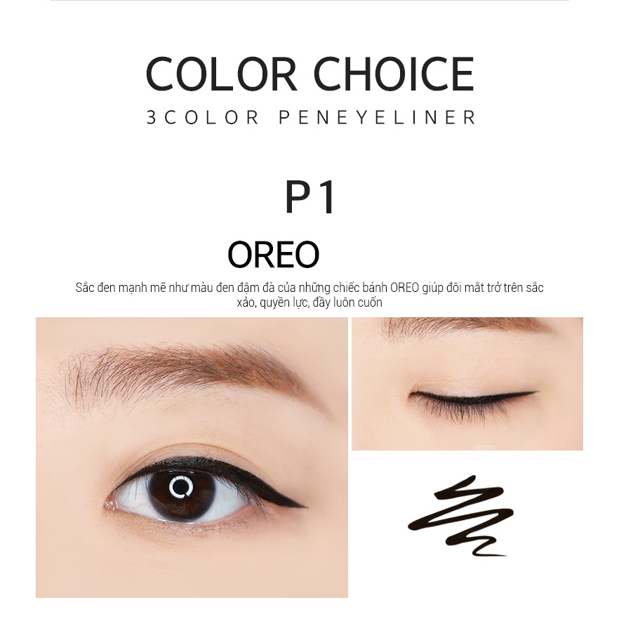  Kẻ mắt Merzy The First PEN EYELINER | BigBuy360 - bigbuy360.vn