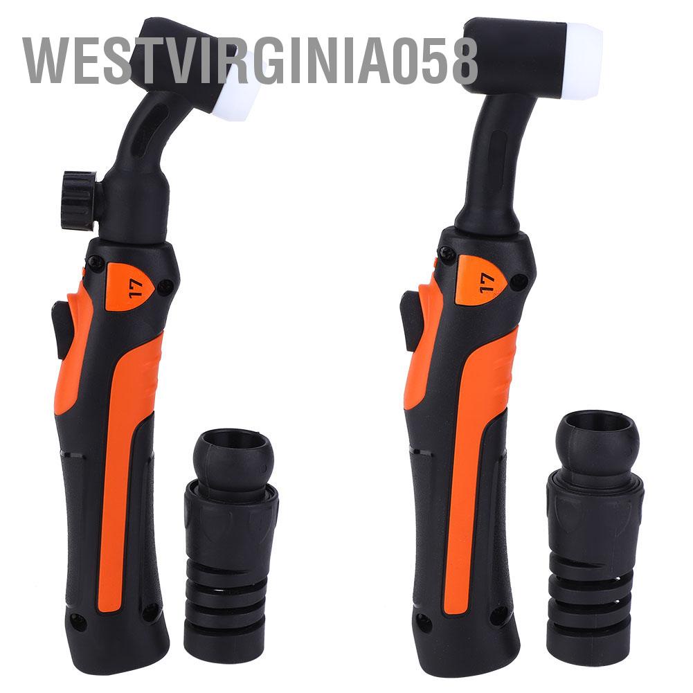 Westvirginia058 TIG-17 Welding Torch Flexible Handle Bendable Head TIG Replacement Body