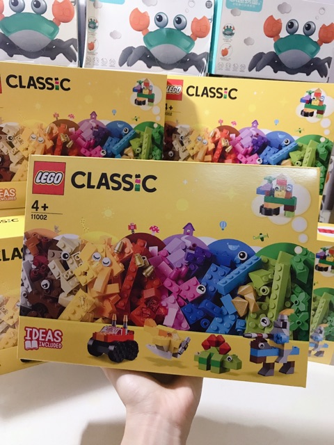 ‼️HÀNG CHÍNH HÃNG‼️ BỘ GẠCH LẮP RÁP LEGO CLASSIC 11002 SÁNG TẠO VÔ TẬN