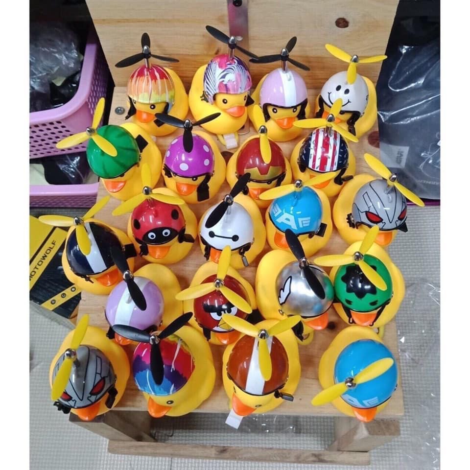 CHuyên sỉ VỊT đội mũ bảo hiểm còi đèn