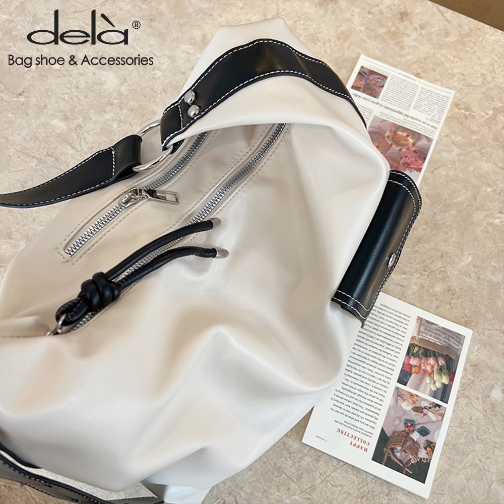 Dela Túi Đeo Chéo Cỡ Lớn Phong Cách Hàn Quốc Thời Trang Mùa Hè Cho Nữ