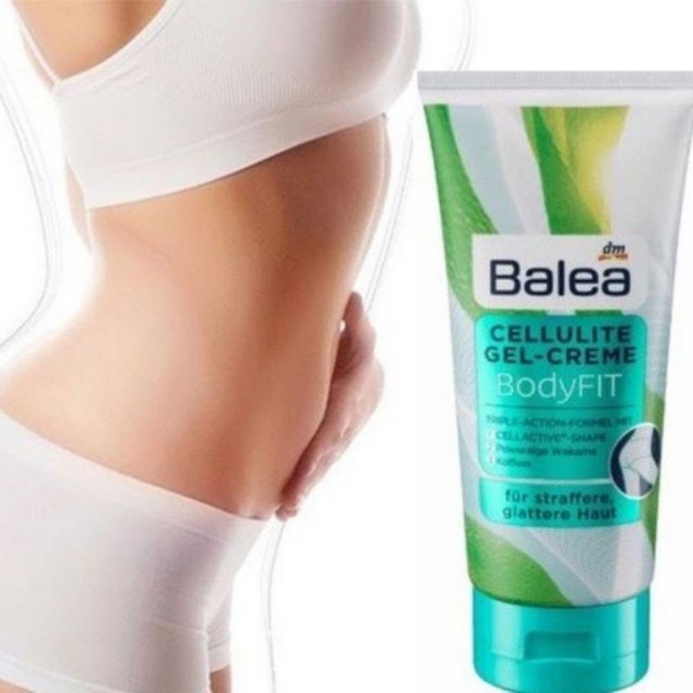 Kem đánh tan mỡ bụng Balea BodyFIT Cellulite 200ml