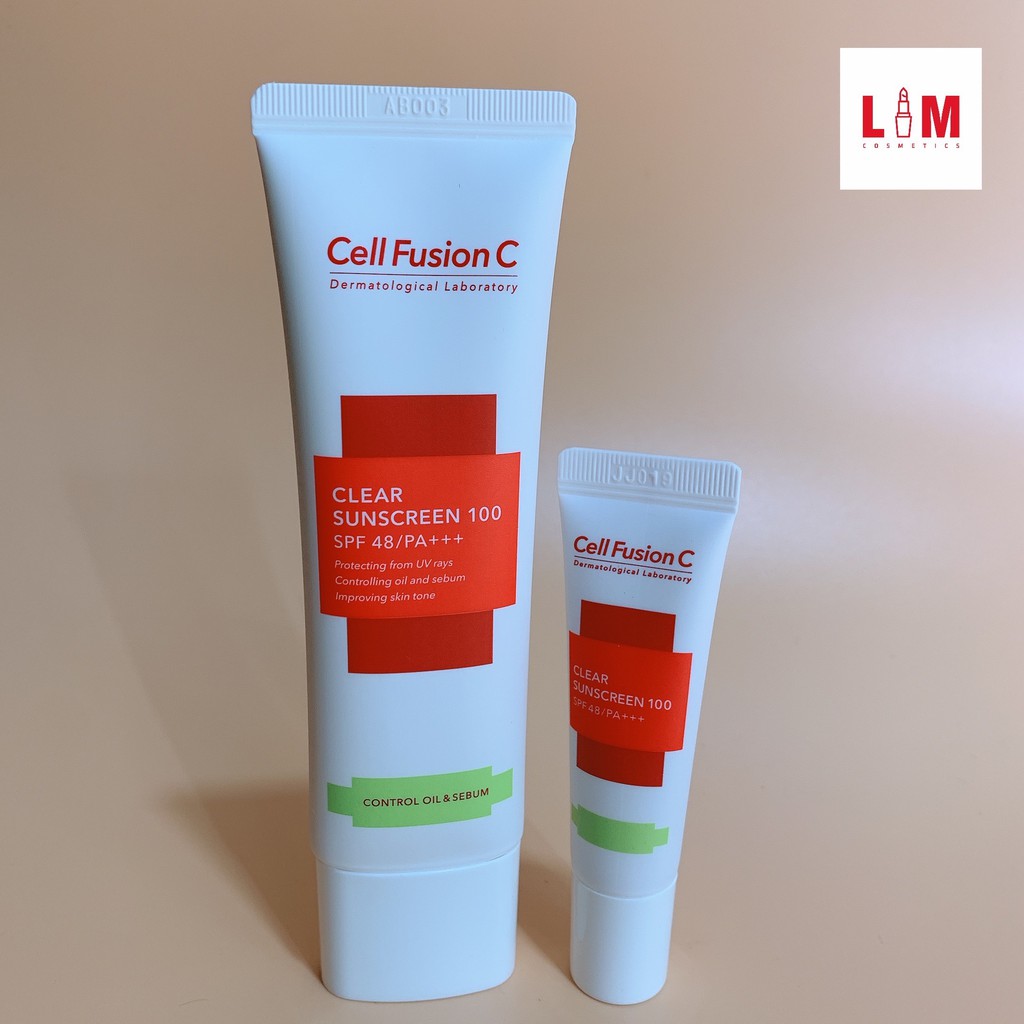 Kem chống nắng Cell Fusion C Clear Suncreen 50ml [Chính Hãng]