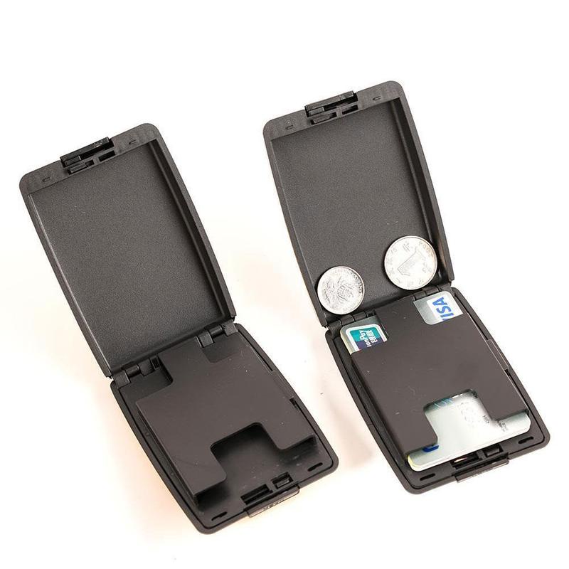Ví Nhôm Đựng Thẻ Đa Năng Thông Minh 4 Màu 10.5*7*3Cm A7A7