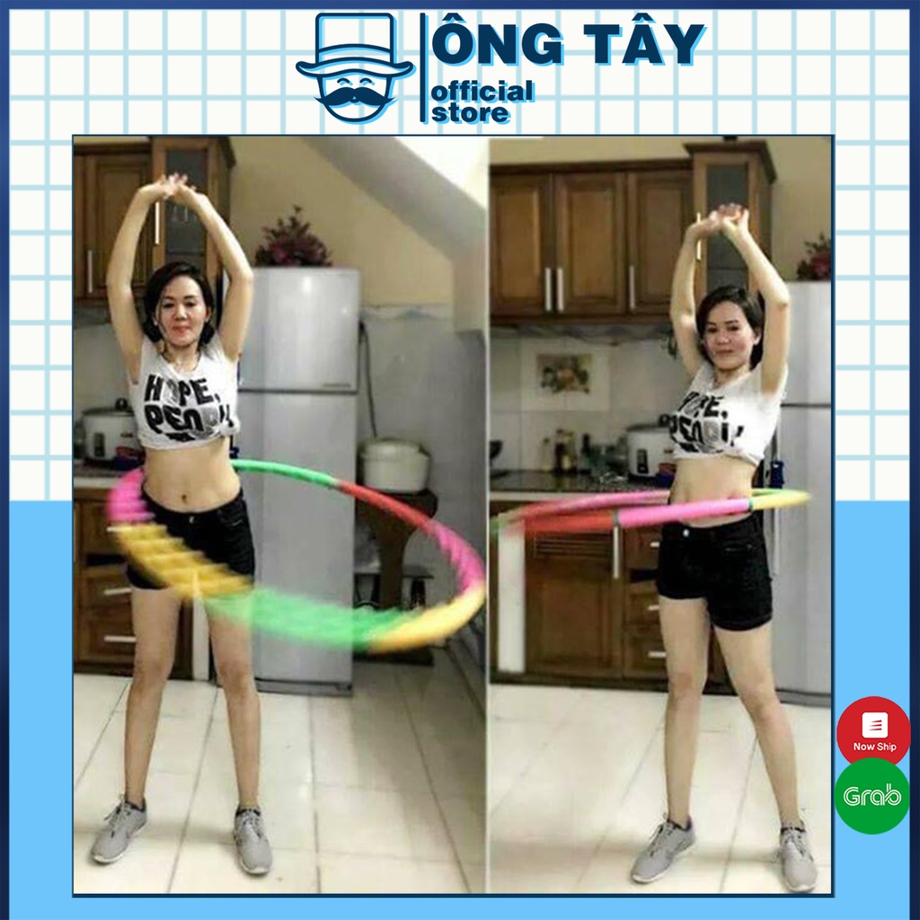 Vòng lắc eo massage Hula Hoop