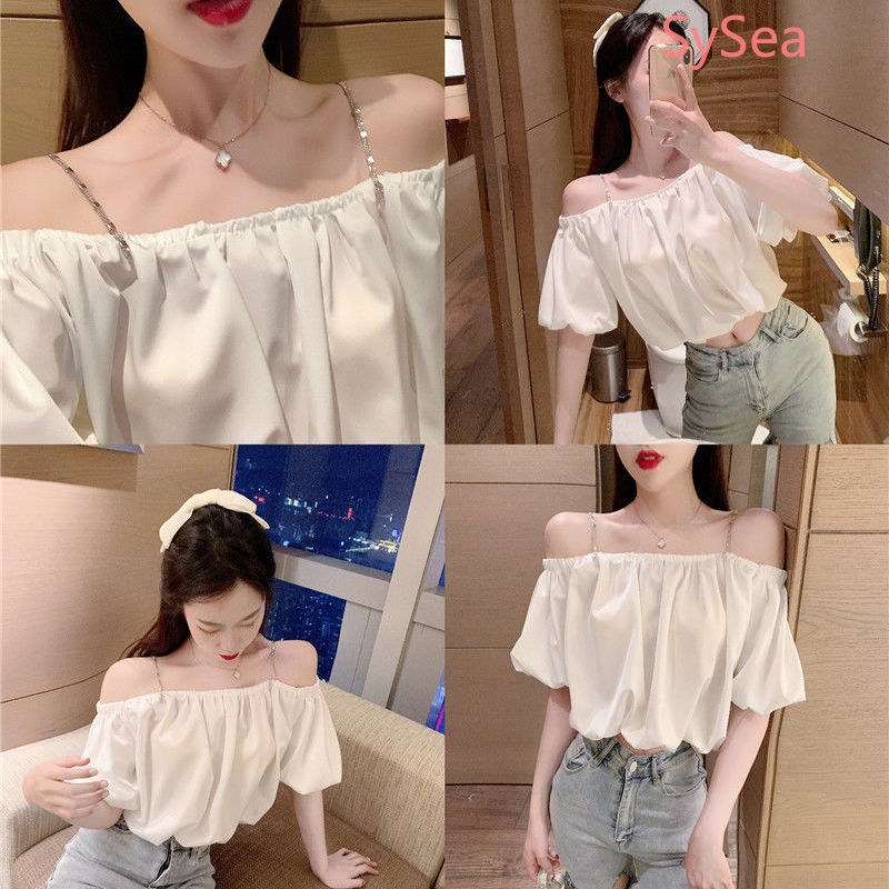 Áo tank top thiết kế trễ vai quyến rũ