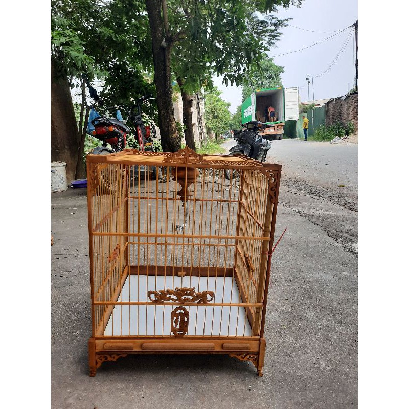 LỒNG VUÔNG THÁI GỖ KIỀNG