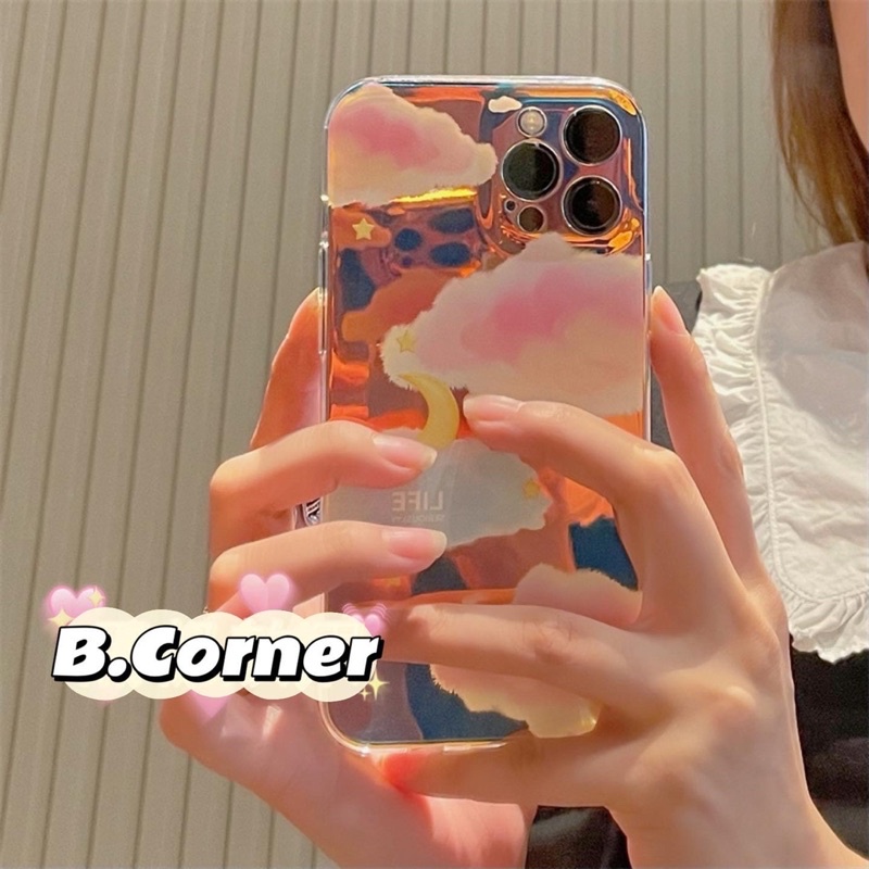 Ốp Điện Thoại Tráng Gương Hình Mây - CAS2243