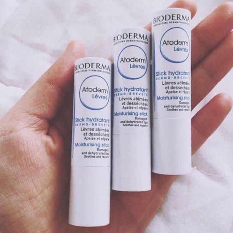 SON DƯỠNG MÔI BIODERMA ATODERM STICK LÈVRES Pháp