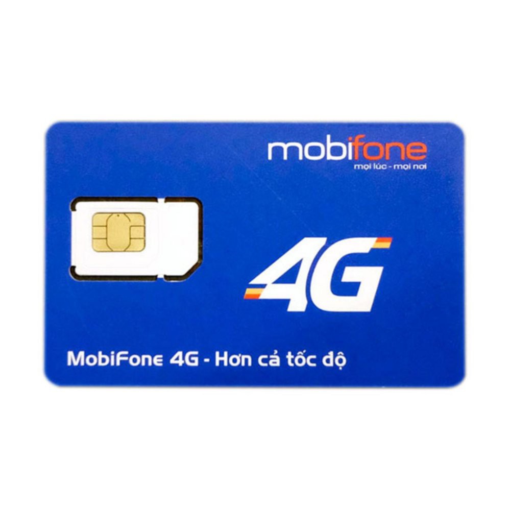 Sim 4G Mobifone trọn gói 1 năm 4Gb/tháng &amp; trọn gói 6 tháng 3Gb/tháng