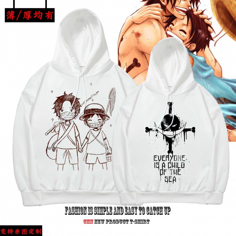 Áo Hoodie Nỉ Ấm Anime One Piece - Vua Hải Tặc