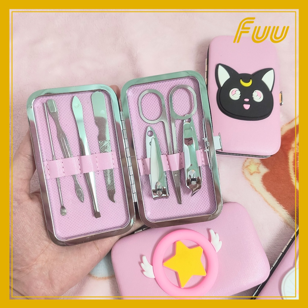 Bộ cắt móng tay Sakura Thủ Lĩnh Thẻ Bài, Thủy Thủ Mặt Trăng  mẫu 1