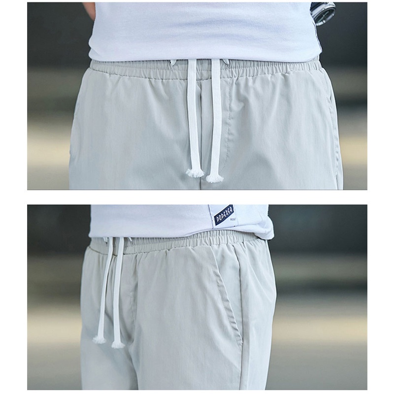 Quần Ngắn Thể Thao Phối Dây Rút Thời Trang Cho Nam Cỡ M-4XL