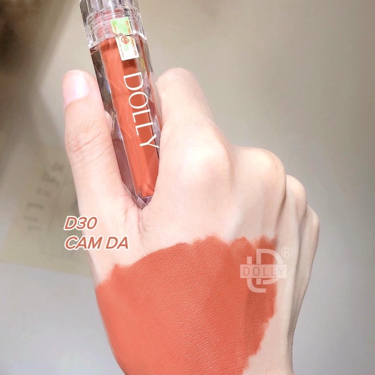 Son Lì Son Kem DOLLY DIAMOND VELVET Không Chì Cao Cấp Chính Hãng