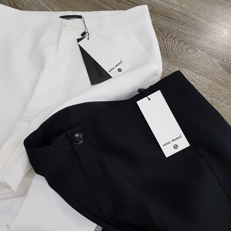 Quần tây ống rộng trơn cạp cao thời trang, thanh lịch LXK77439 | BigBuy360 - bigbuy360.vn