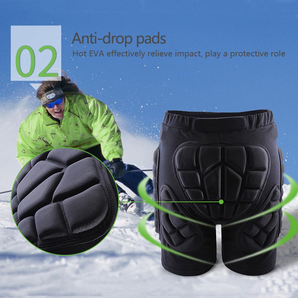 Quần Bảo Vệ Hông Và Hông Khi Chơi Thể Thao Trượt Ván Có Đệm Bảo Vệ An Toàn Size XS-3XL